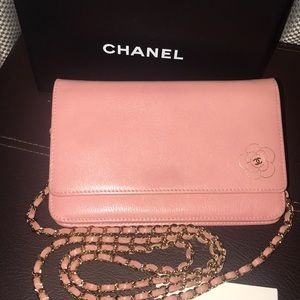 CHANEL WOC Wallet on a Chain Calfskin